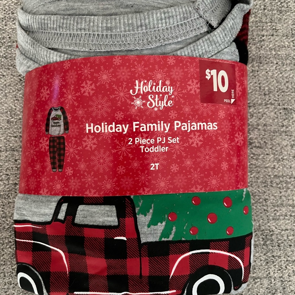 Holiday Pajamas 2T